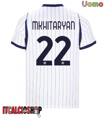 Inter Milan Henrikh Mkhitaryan #22 Seconda Maglia 2026-27 Manica Corta